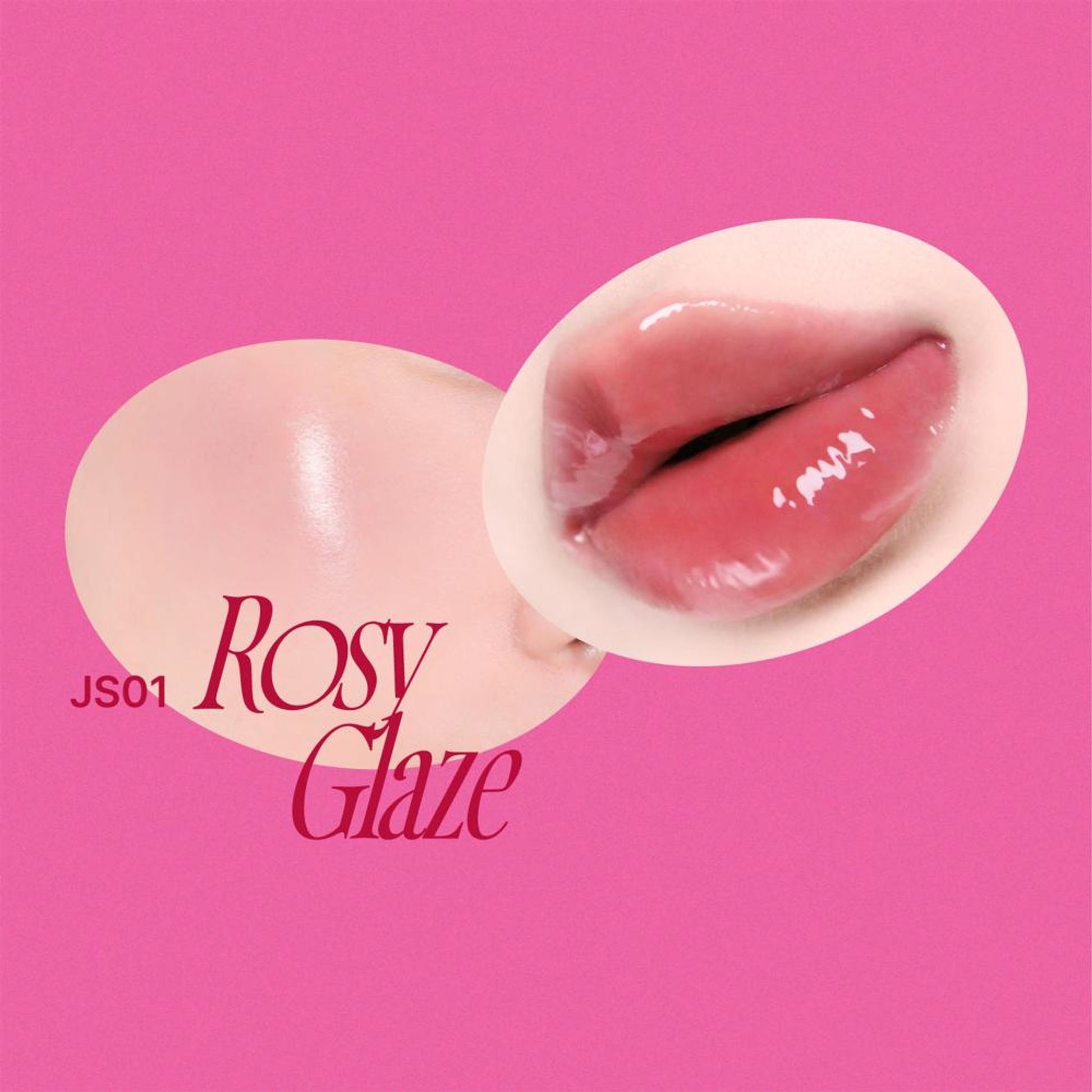 fwee Lip&Cheek Glowy Jelly Pot - Korean Multi-Use Dewy Lip & Cheek Tint Balm - Rosy Glaze