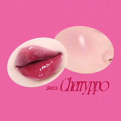 fwee Lip&Cheek Glowy Jelly Pot - Korean Multi-Use Dewy Lip & Cheek Tint Balm - Cherryppo