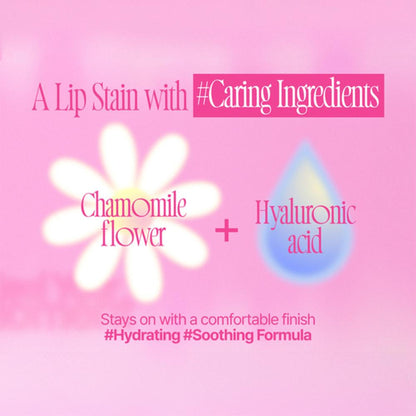 fwee Pink Obsession Stay-Fit Lip Tint Glowy Finish - G09 Lychee Pink