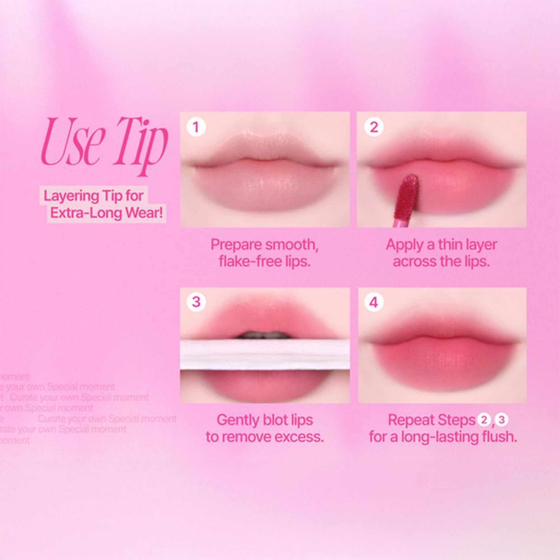 fwee Pink Obsession Stay-Fit Lip Tint Glowy Finish - G03 Picky Pink
