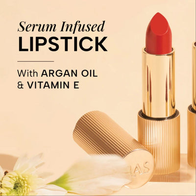 Ras Luxury Oils Lumiere Satin Matte Lipstick - Riviera Red