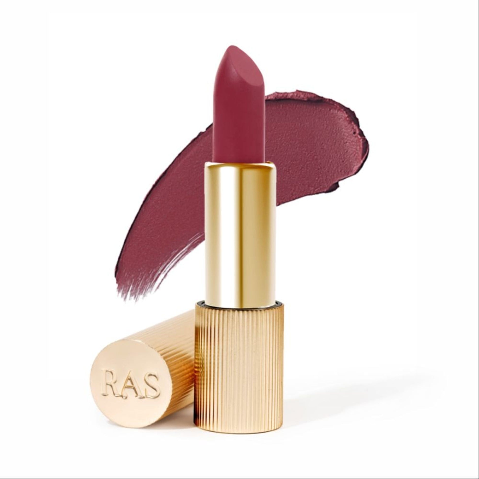 Ras Luxury Oils Lumiere Satin Matte Lipstick - Twilight Truffle