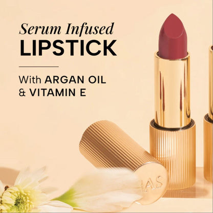Ras Luxury Oils Lumiere Satin Matte Lipstick - Twilight Truffle