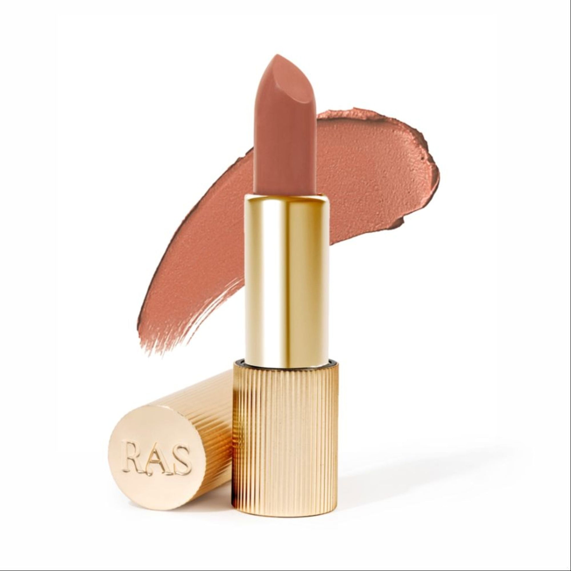 Ras Luxury Oils Lumiere Satin Matte Lipstick - Nude Silk
