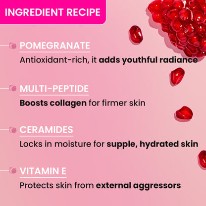 Dot & Key Pomegranate + Peptide Youth Restore Moisturizer SPF 30, With Ceramide