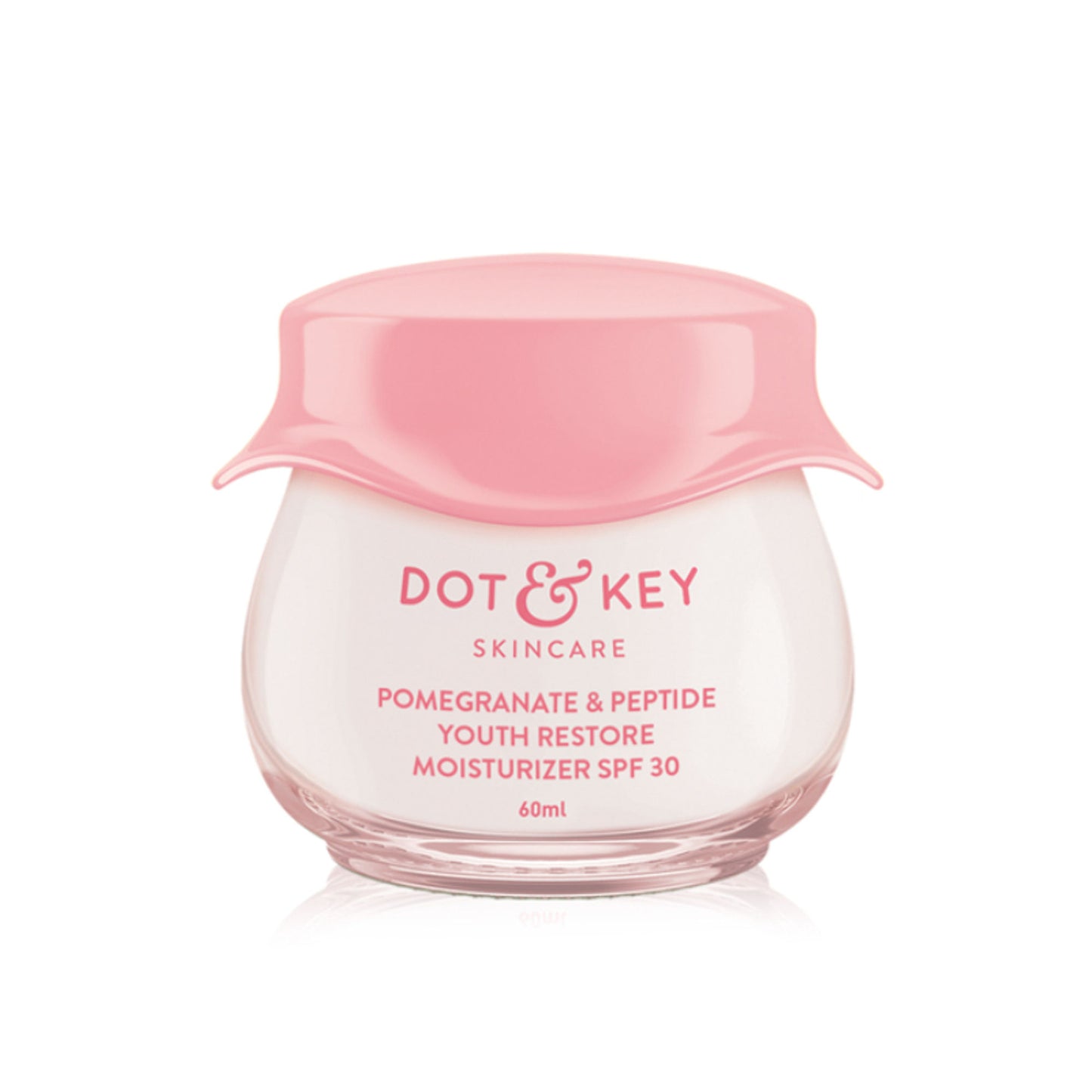 Dot & Key Pomegranate + Peptide Youth Restore Moisturizer SPF 30, With Ceramide