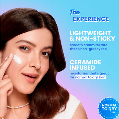 Dot & Key Hyaluronic + Ceramide Barrier Repair Hydrating Face Moisturizer Cream, Normal To Dry Skin