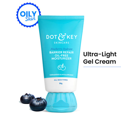 Dot & Key Blueberry Hydrate Barrier Repair Oil-Free Moisturizer, Normal to Oily Skin