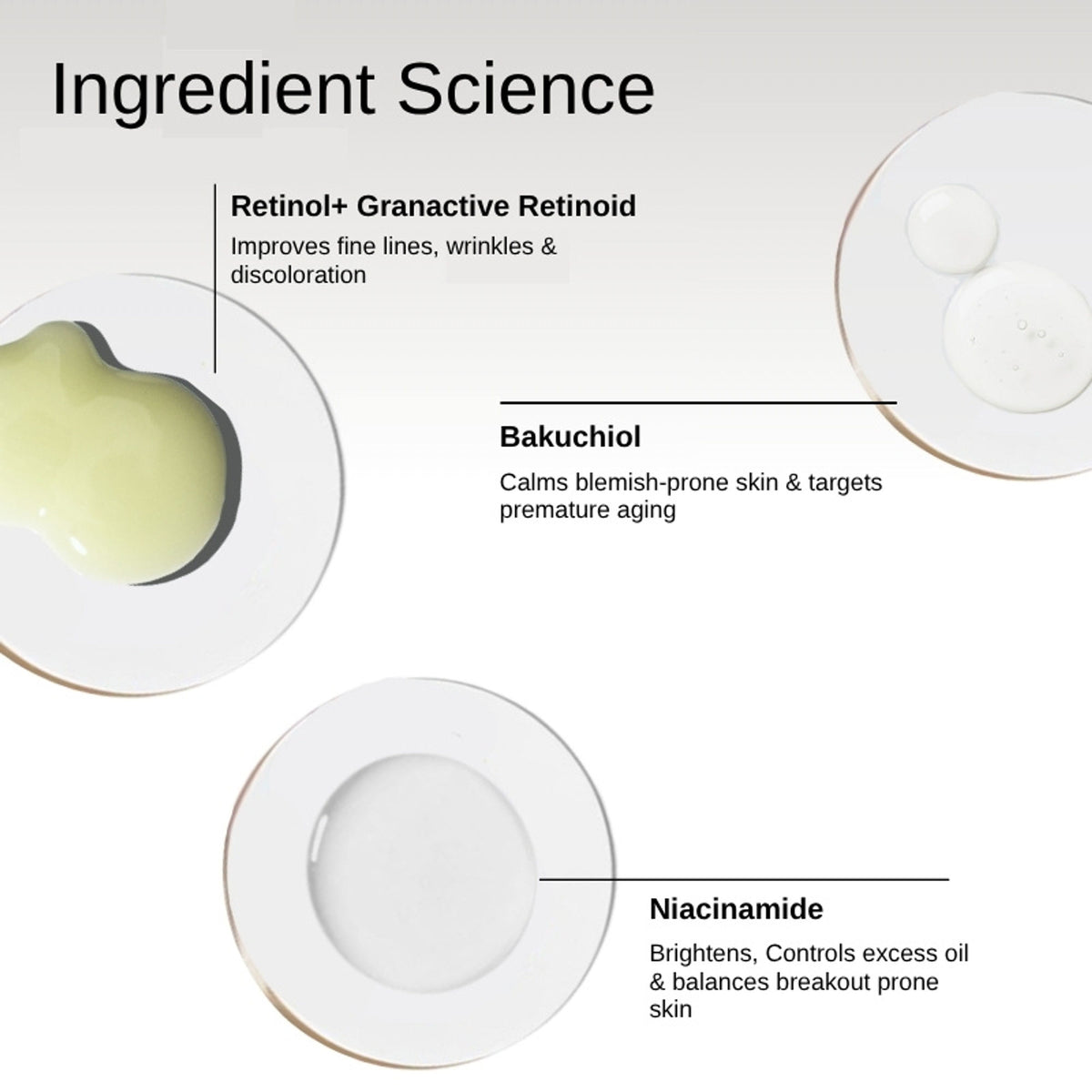 The Formularx Gentle Retinol Night Serum For Acne, Dark Spots, Enlarged Pores & Anti-Aging Care
