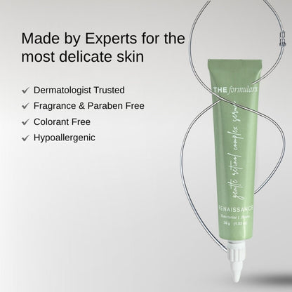 The Formularx Gentle Retinol Night Serum For Acne, Dark Spots, Enlarged Pores & Anti-Aging Care