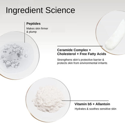 The Formularx Barrier Plus Peptide Ceramide Moisturizer For Dry, Normal, & Sensitive Skin