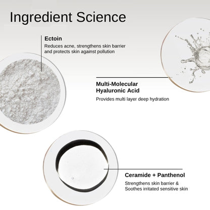 The Formularx Hydraveil Moisturizer With Ectoin & Ceramide For Oily, Acne, & Fungal Acne Prone Skin