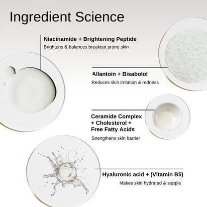The Formularx Sun Relief Ceramide Silk Tinted Sunscreen SPF 50 PA++++ with Niacinamide & Peptides