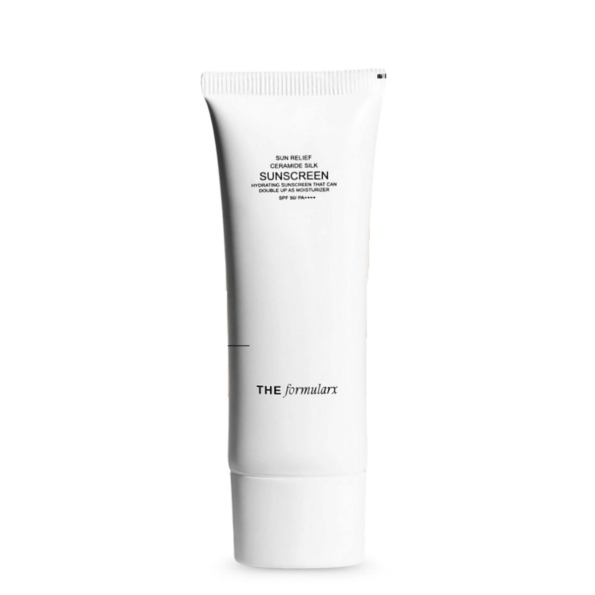 The Formularx Sun Relief Ceramide Silk Tinted Sunscreen SPF 50 PA++++ with Niacinamide & Peptides