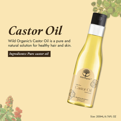 Wild Organic Castor Oil Pure And Natural
