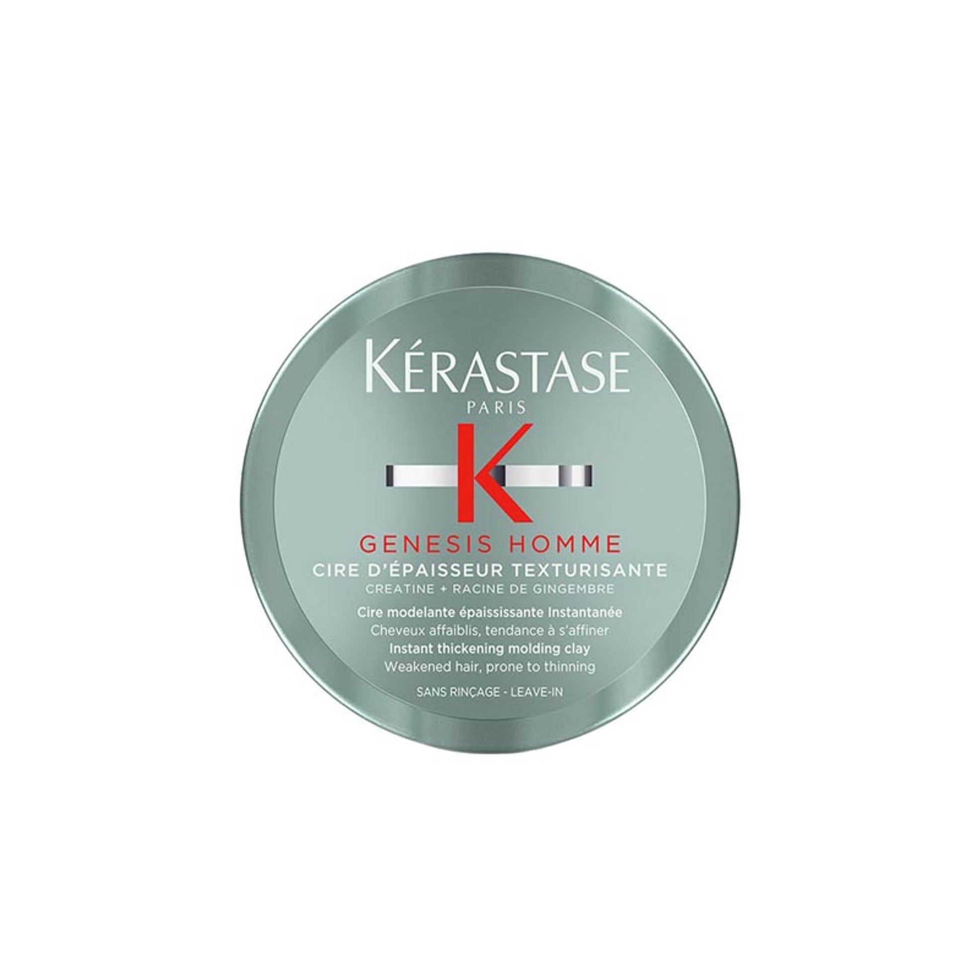 Kerastase Genesis Homme Anti-Hair Fall Thickening Clay, For Weakened Hair, Prone To Thinning
