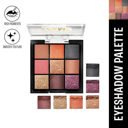 Lakme Ultimate Glam Eyeshadow - Shimer Smoke