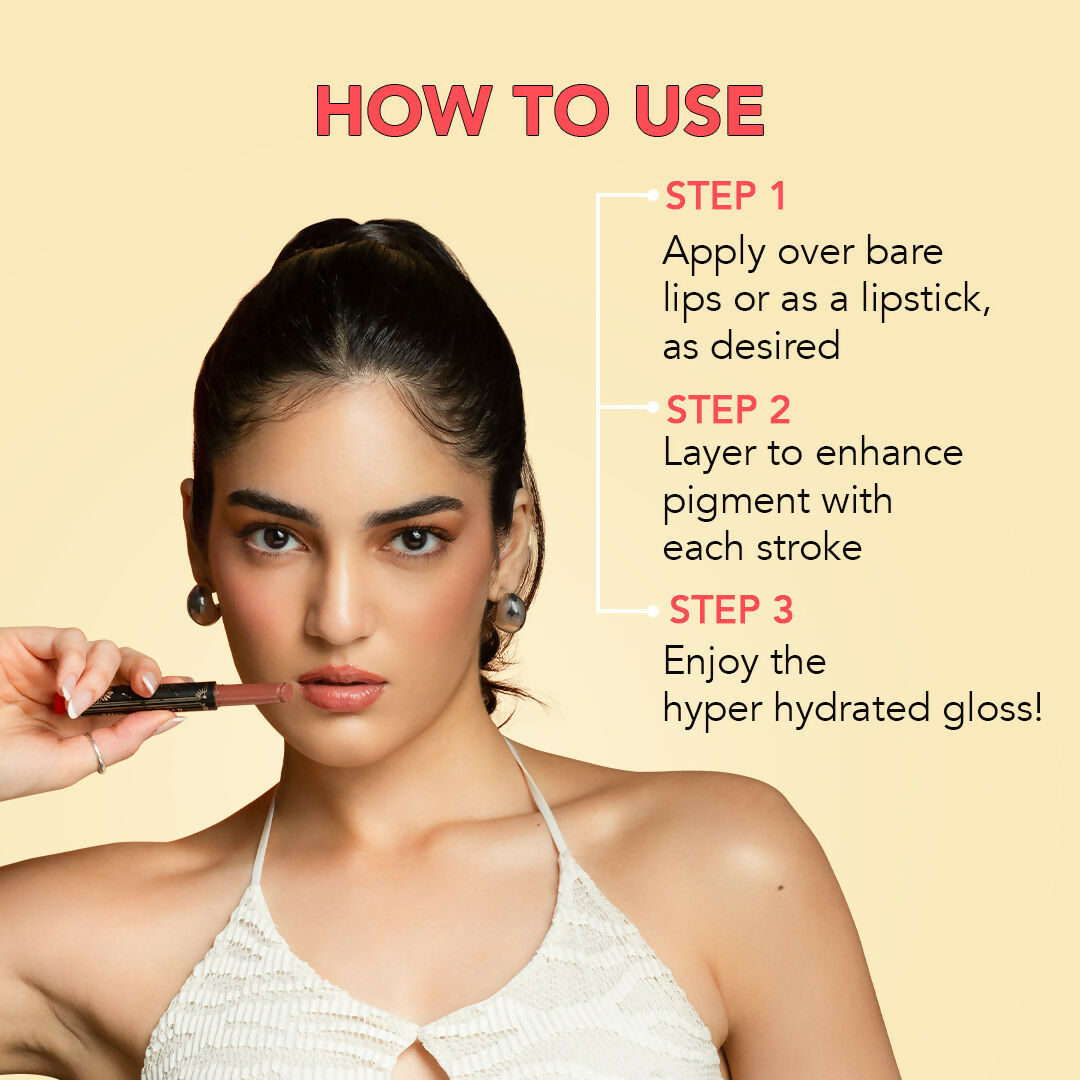 LoveChild By Masaba Gupta Shooting Star Hyper Hydrating Gloss Balm - Cosmic Crush