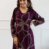 Dhiyona IE Women Floral Embroidered Regular Sequinned Kurta with Trousers