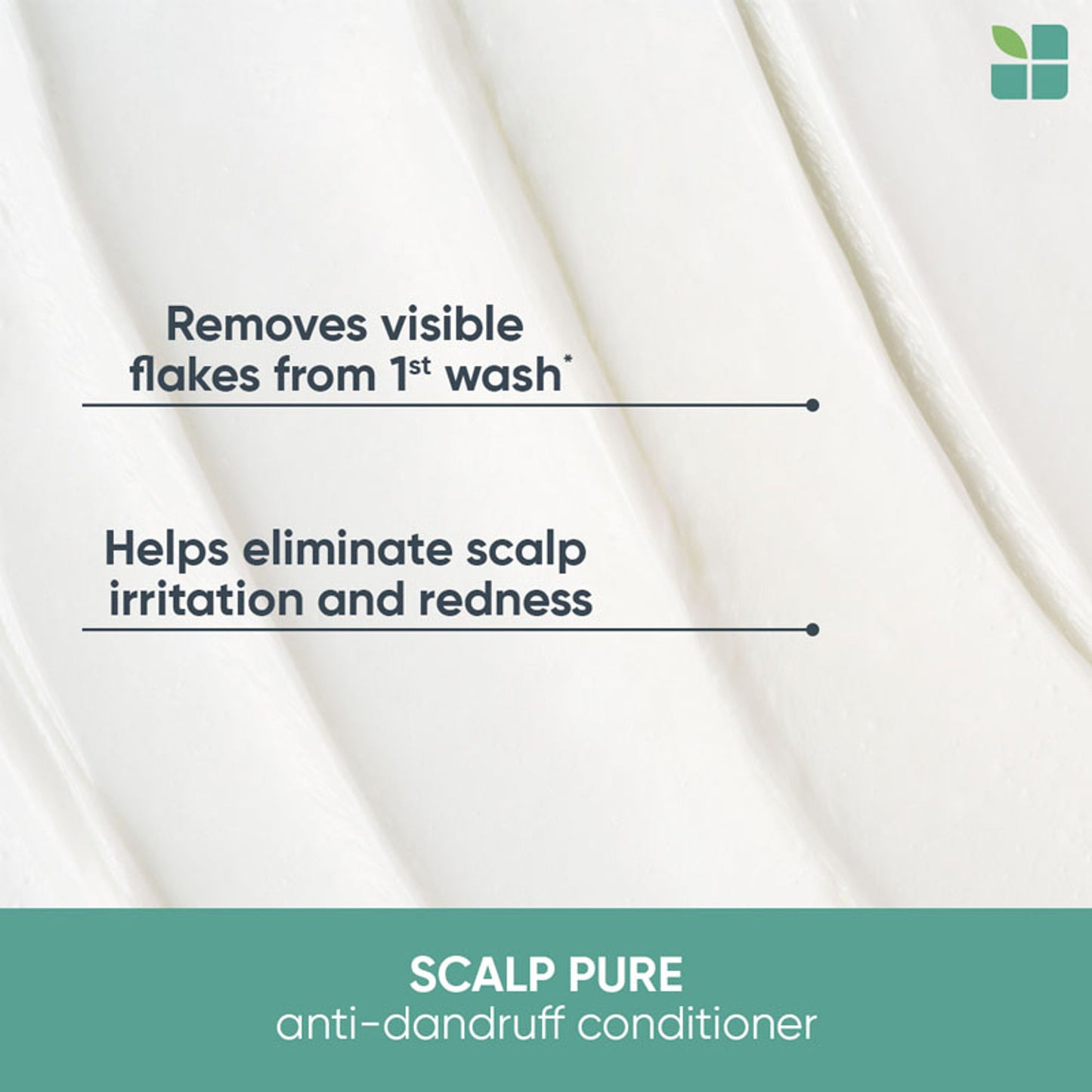 Biolage Scalppure Professional Anti-Dandruff Conditioner, Removes Visible Flakes in 1st WASH