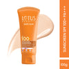 Lotus Herbals SafeSun Ultra-Protect Sunscreen PF 100+ PA+++, Tinted, Anti-Ageing, For All Skin Types