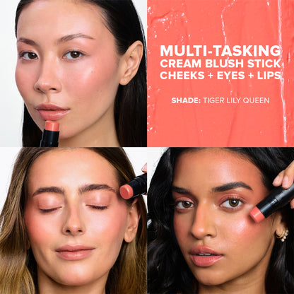 Nudestix Nudies Bloom All Over Dewy Color - Tiger Lily Queen