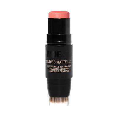 Nudestix Nudies Matte Lux All Over Face Blush Color - Pretty Peachy