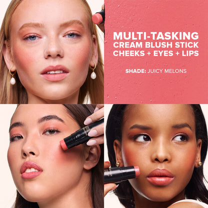 Nudestix Nudies Matte Lux All Over Face Blush Color - Juicy Melons