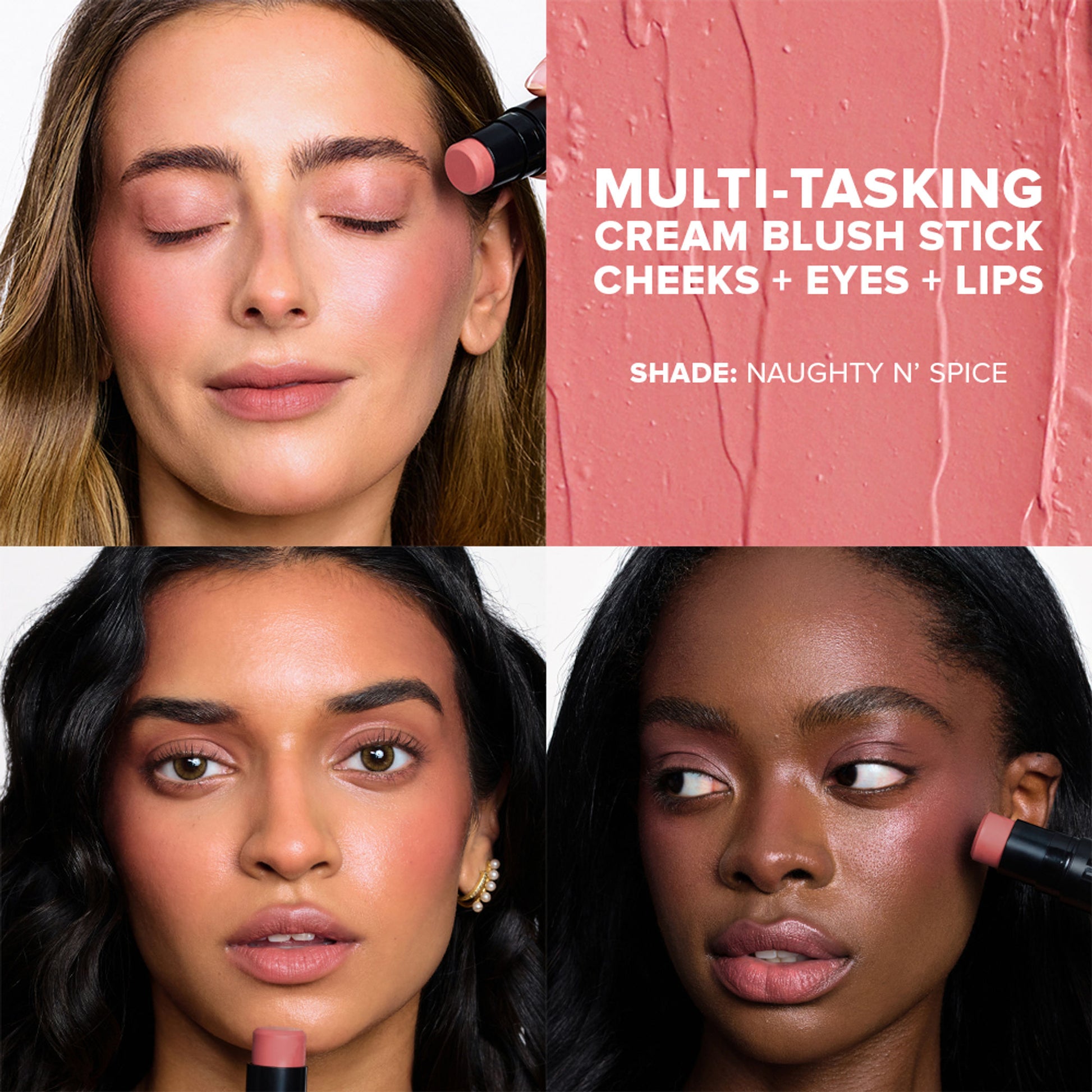 Nudestix Nudies Blush All Over Face Color - Naughty N' Spice