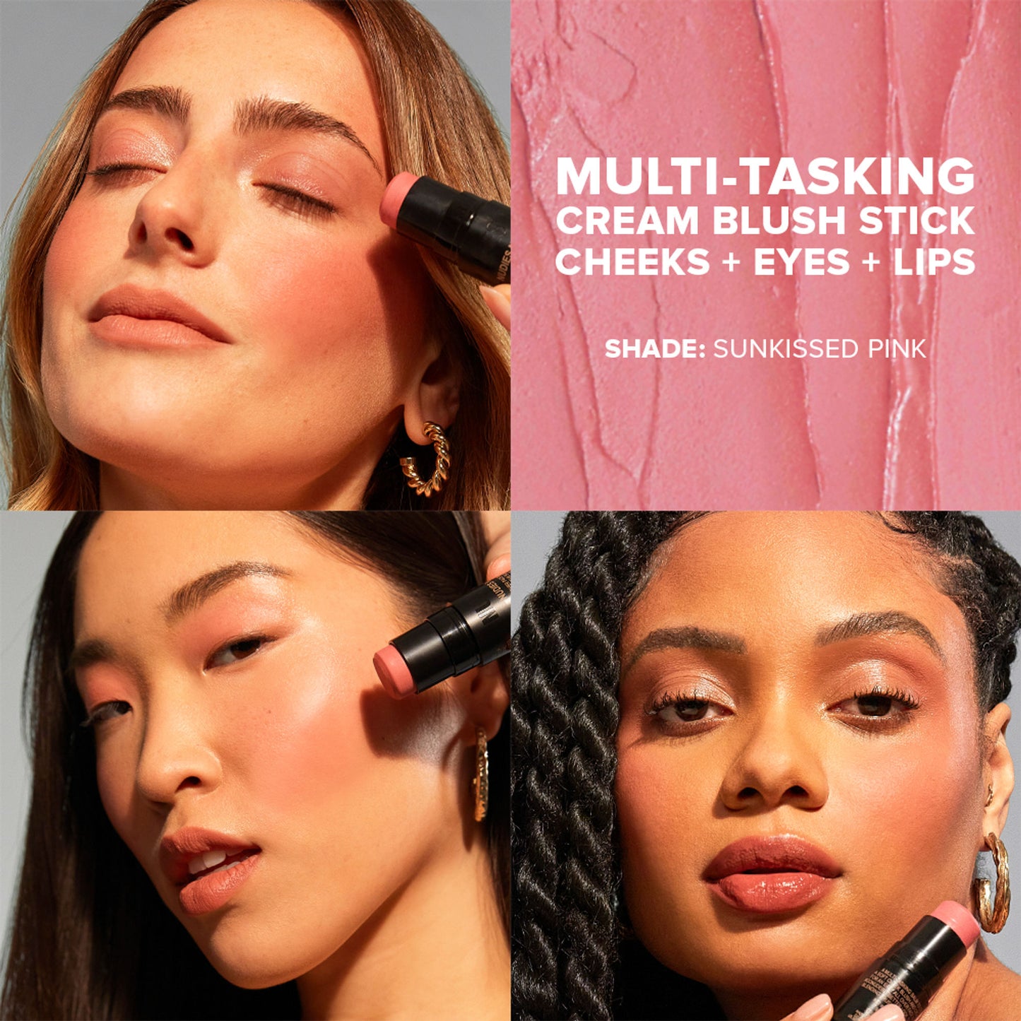 Nudestix Nudies Blush All Over Face Color - Sunkissed Pink