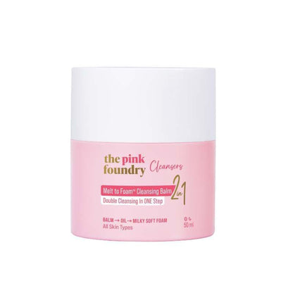 The Pink Foundry Melt To Foam Cleansing Balm