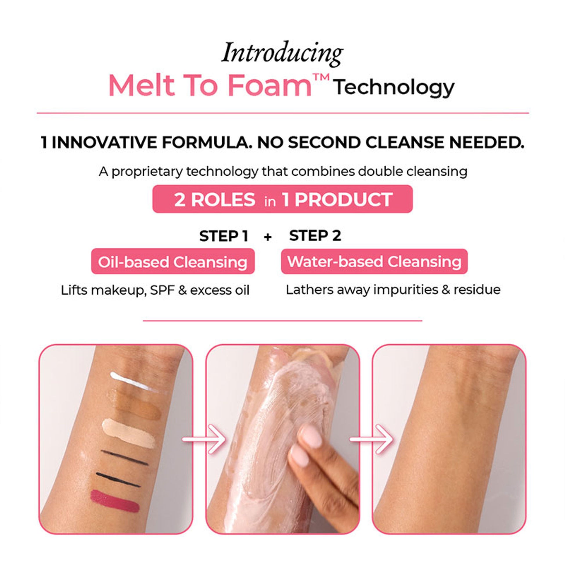 The Pink Foundry Melt To Foam Cleansing Balm
