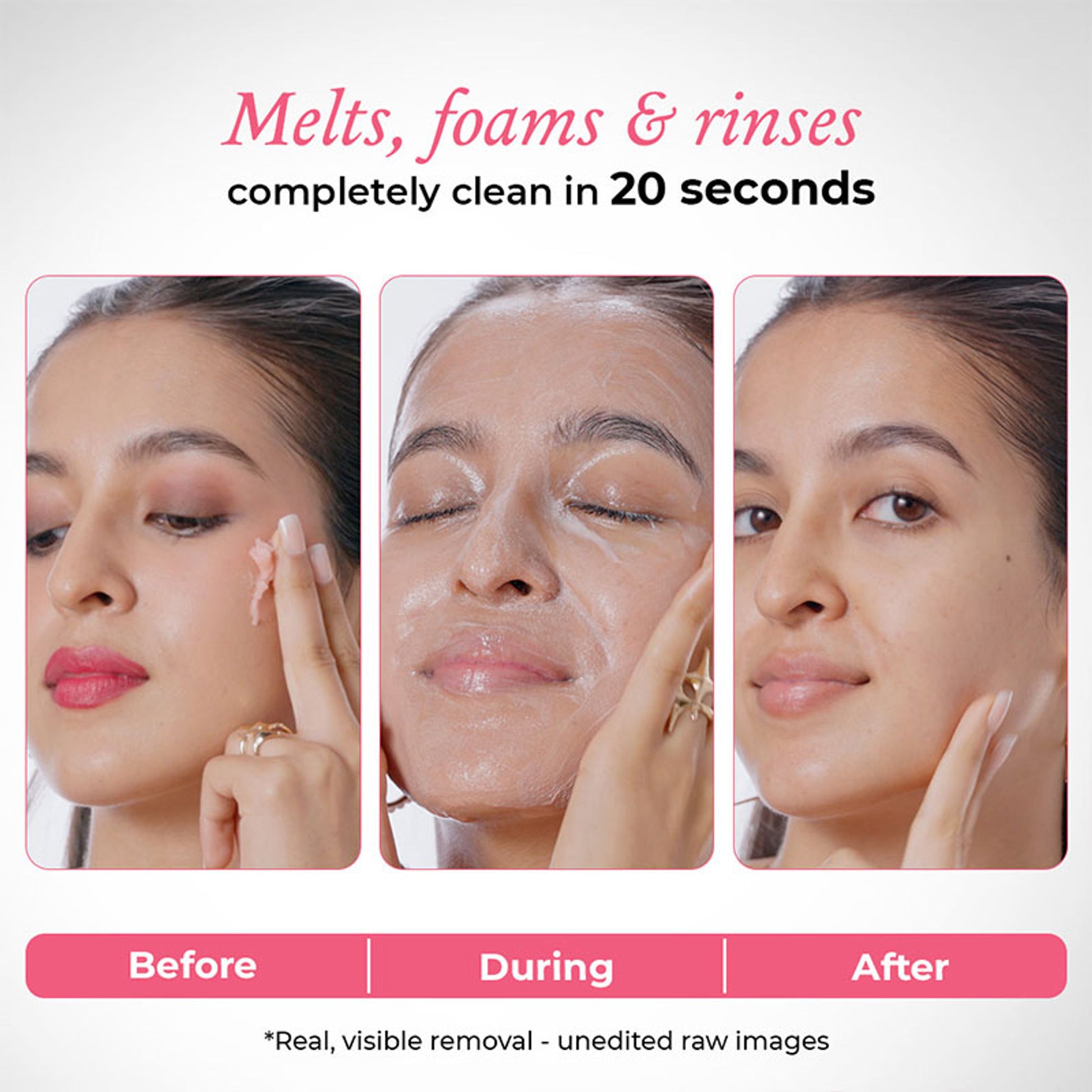 The Pink Foundry Melt To Foam Cleansing Balm