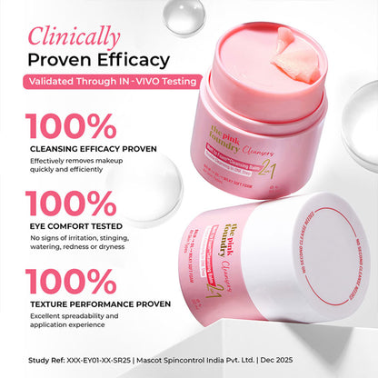 The Pink Foundry Melt To Foam Cleansing Balm