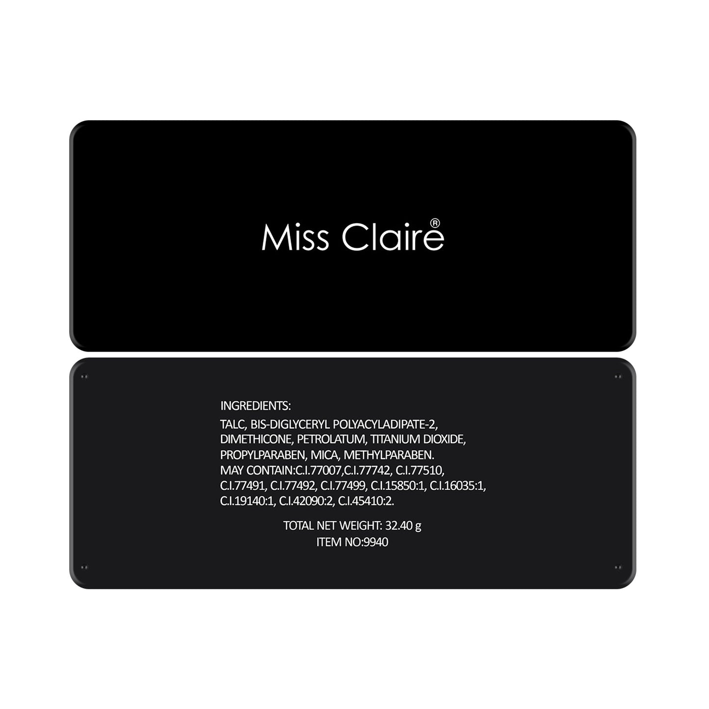 Miss Claire Make Up Palette 9940 (Eyeshadow Palette)