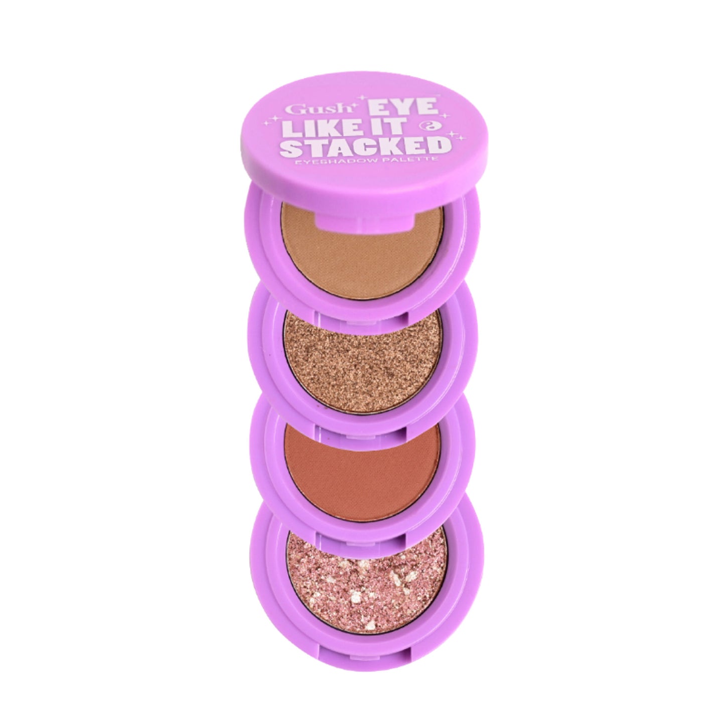 Gush Beauty 4 In 1 Eyeshadow Palette Easy To Blend Kpop - Summer Sundowner