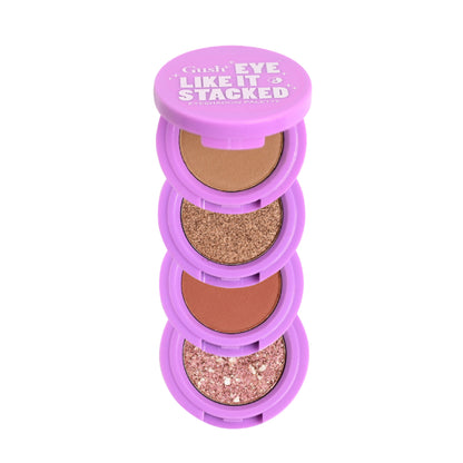 Gush Beauty 4 In 1 Eyeshadow Palette Easy To Blend Kpop - Summer Sundowner