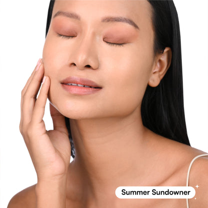 Gush Beauty 4 In 1 Eyeshadow Palette Easy To Blend Kpop - Summer Sundowner