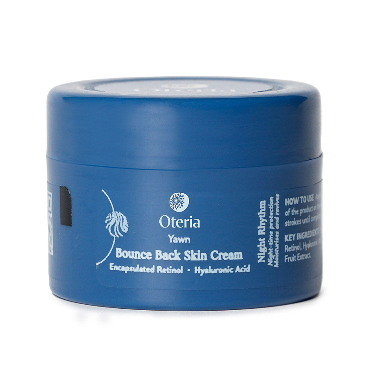 Oteria Bounce Back Skin Cream With 0.1% Encapsulated Retinol 0.1% Hyaluronic Acid Night Skin Repair