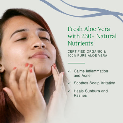 Juicy Chemistry Pure and Certified Organic Gel Fortified with Aloe Vera
