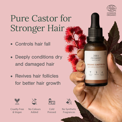 Juicy Chemistry Organic Castor Oil