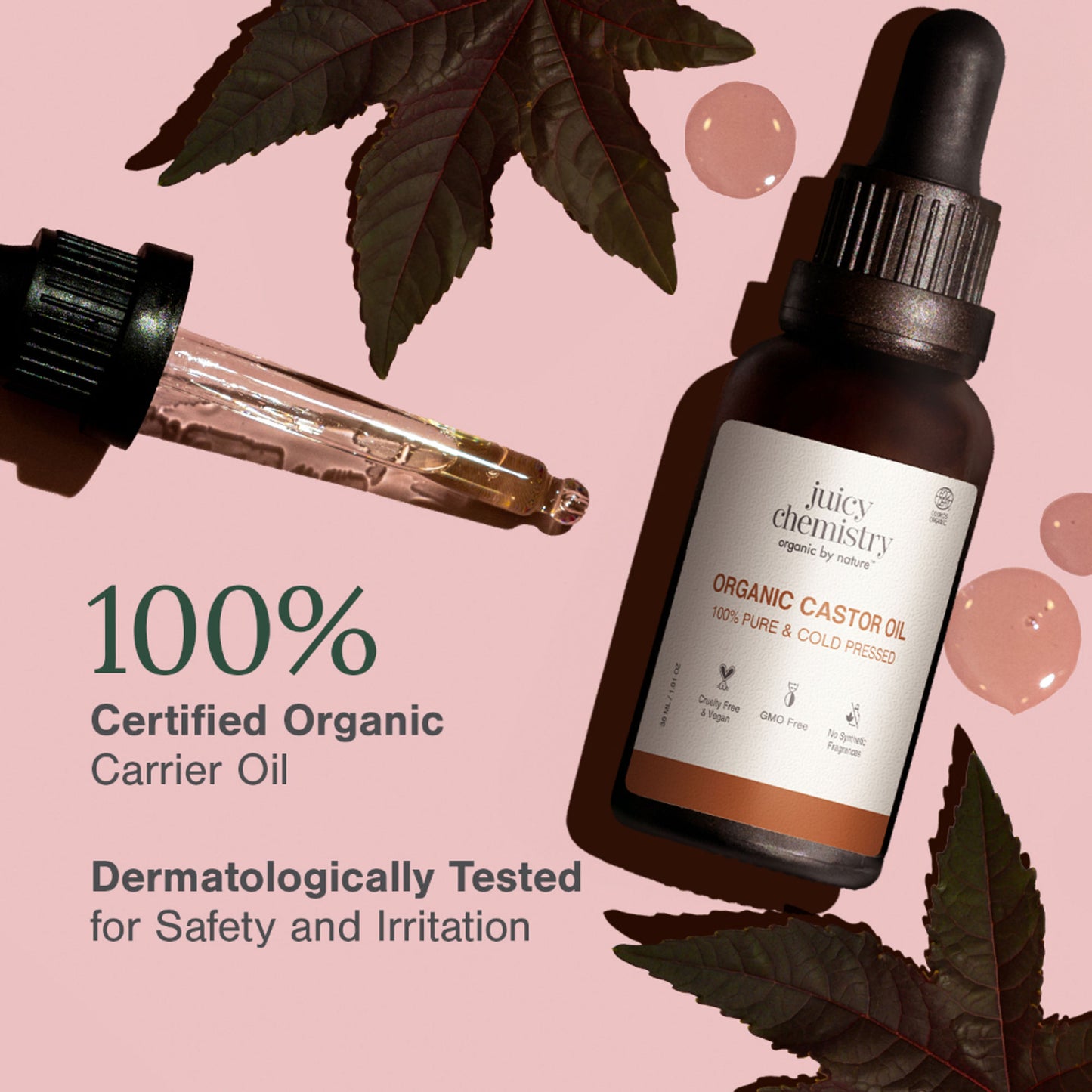 Juicy Chemistry Organic Castor Oil