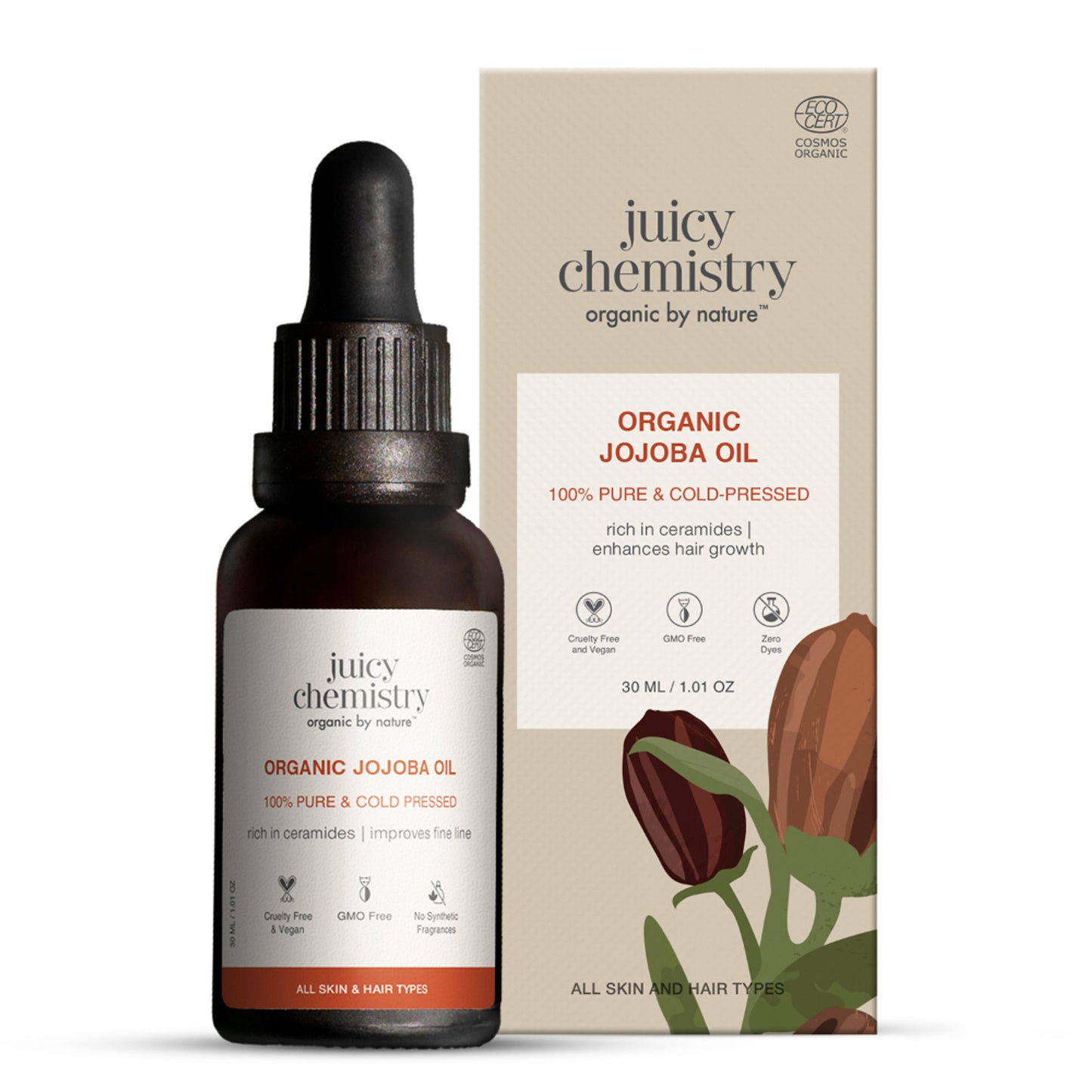 Juicy Chemistry Organic Jojoba Oil
