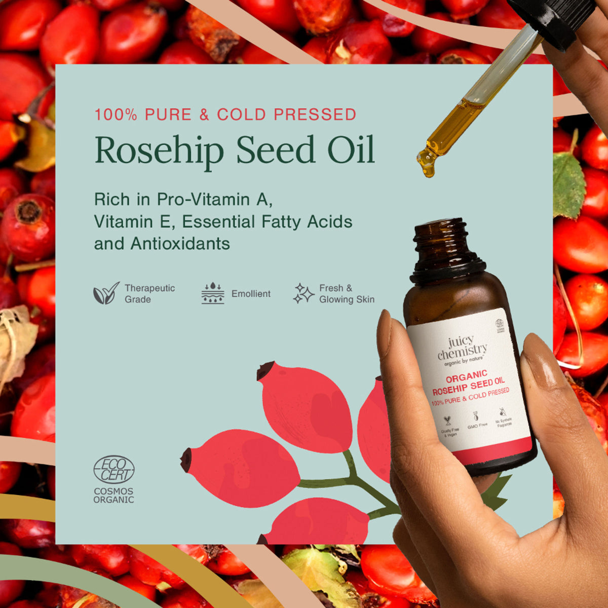 Juicy Chemistry Organic Rosehip Seed Oil