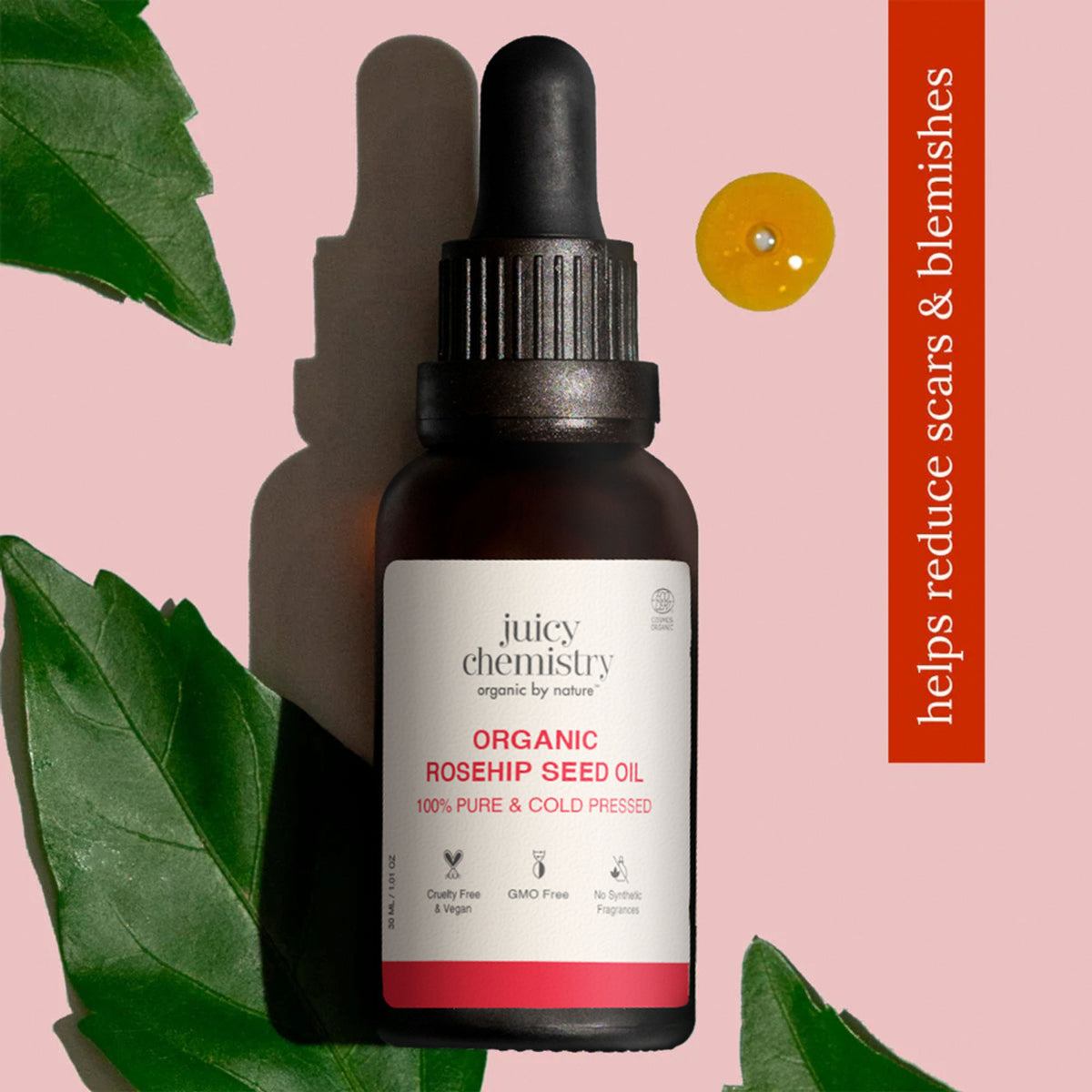 Juicy Chemistry Organic Rosehip Seed Oil