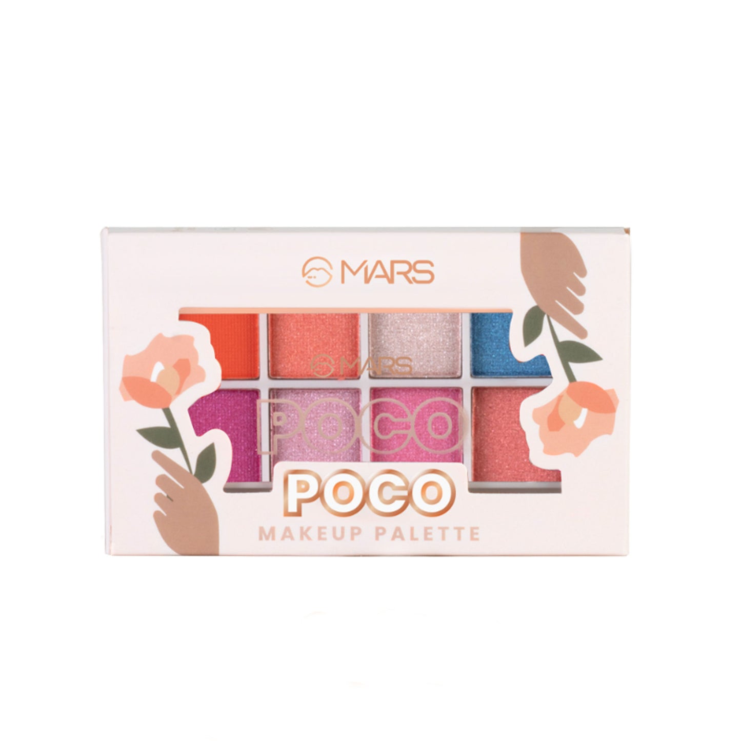 MARS Poco Face Makeup And Eyeshadow Palette - 02