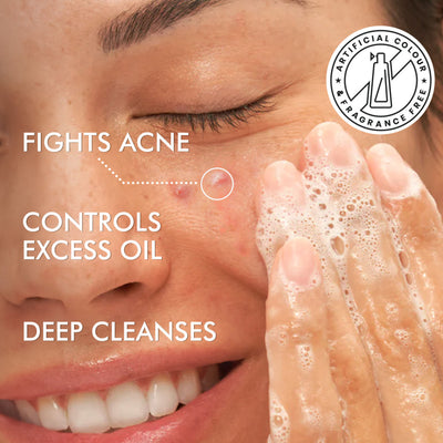 MCaffeine 2% Salicylic Acid Anti Acne Face Wash With Niacinamide & Matcha Tea, For Oil Control