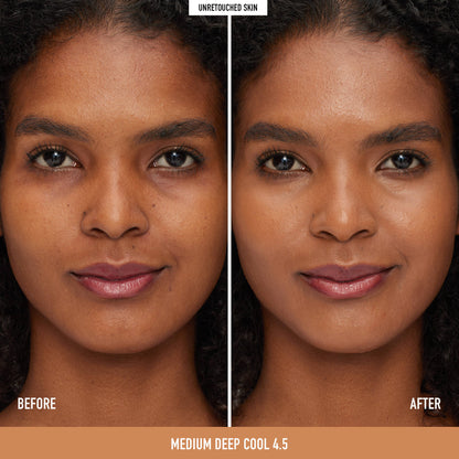bareMinerals ORIGINAL Pure Serum Radiant Natural Liquid Foundation Mineral SPF 20 - Medium Deep Cool 4.5