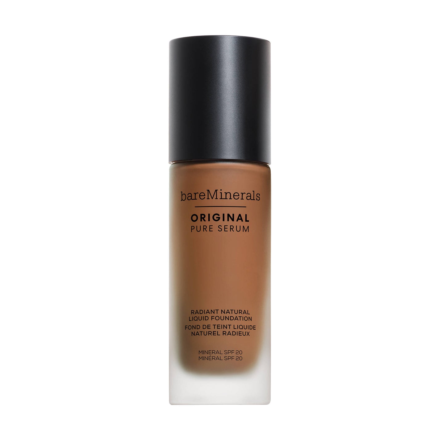 bareMinerals ORIGINAL Pure Serum Radiant Natural Liquid Foundation Mineral SPF 20 - Deep Neutral 5