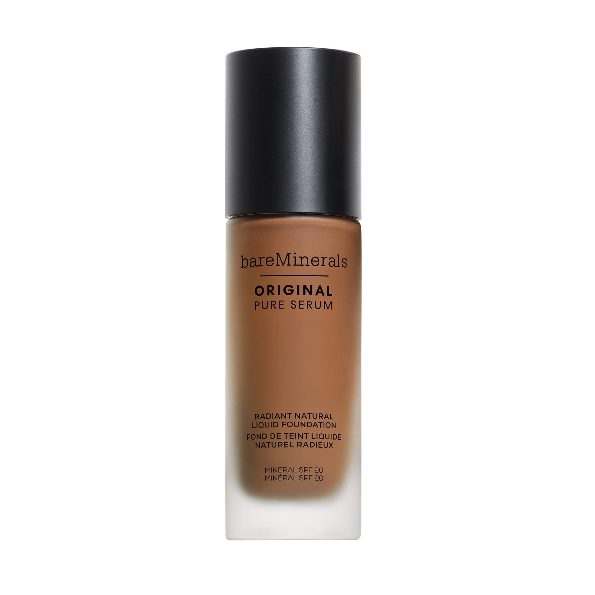 bareMinerals ORIGINAL Pure Serum Radiant Natural Liquid Foundation Mineral SPF 20 - Deep Neutral 5